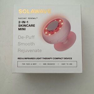 Solawave Radiant Renewal 2-in-1 Skincare Mini - Pink
